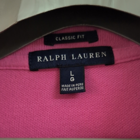 Ralph Lauren Pink Polo Shirt - Picture 2 of 5
